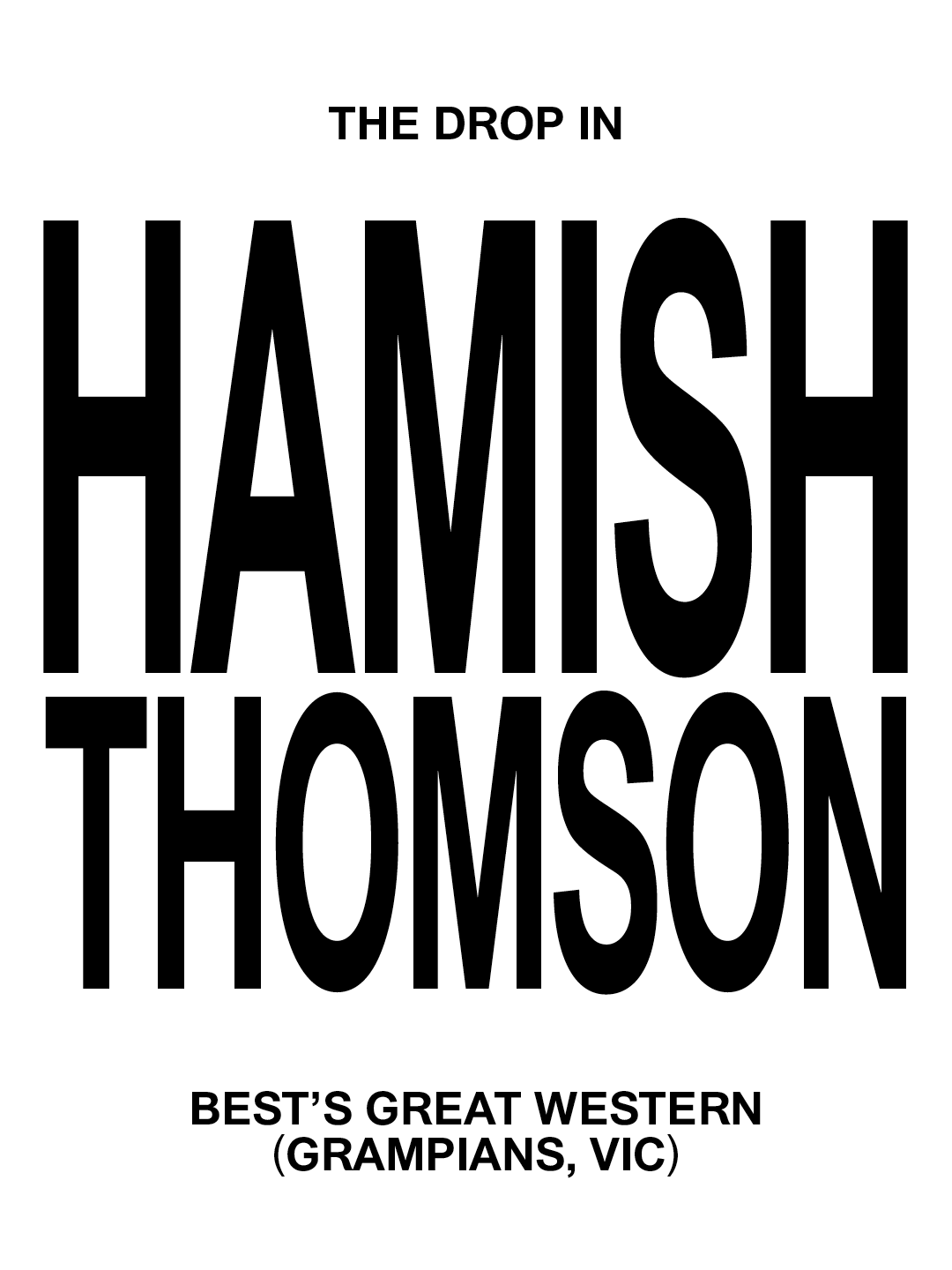 The Drop In: Hamish Thomson (Bests Great Western)